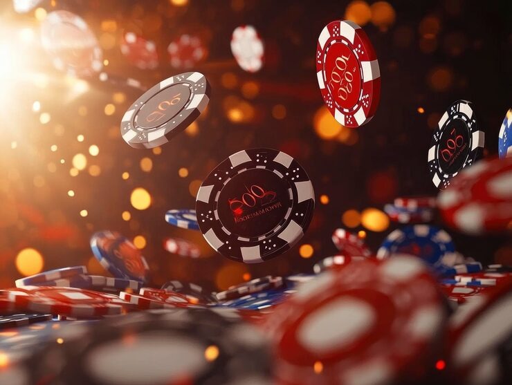 Antarmuka aplikasi joyit menampilkan permainan slot dan opsi navigasi